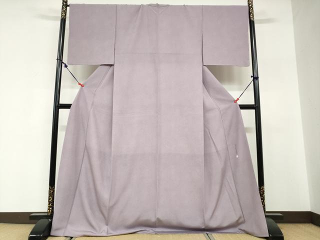 平和屋着物●伝統工芸師　服部光擴　江戸小紋　鮫小紋柄　ロング丈　正絹　逸品　DABG2342ud