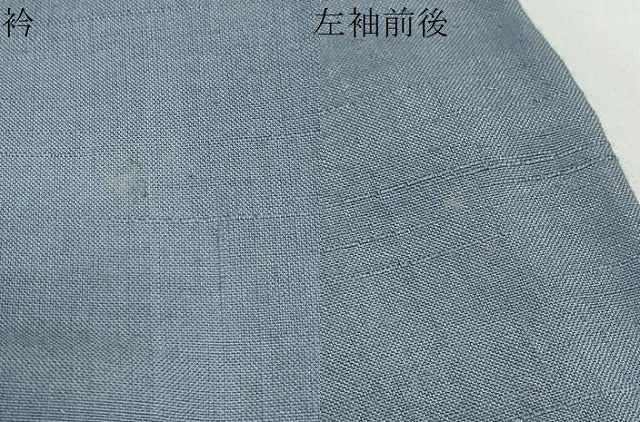 平和屋着物●上質な紬　錆鼠色　正絹　逸品　DABG2368ud