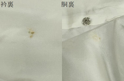 平和屋着物●上質な紬　草花文　正絹　逸品　DABG2369ud