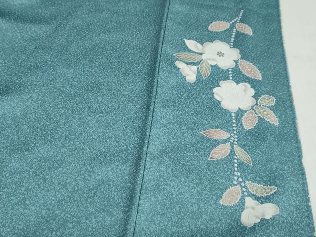 平和屋着物●訪問着　熨斗草花文　暈し染め　金彩　さが美扱い　正絹　逸品　DABG2373ud