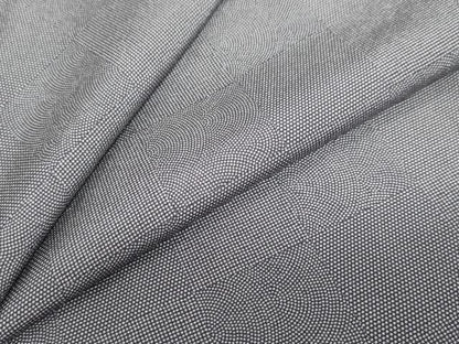 平和屋着物●江戸小紋　格子文　正絹　逸品　DABG2385ud