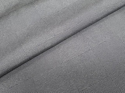 平和屋着物●江戸小紋　格子文　正絹　逸品　DABG2385ud