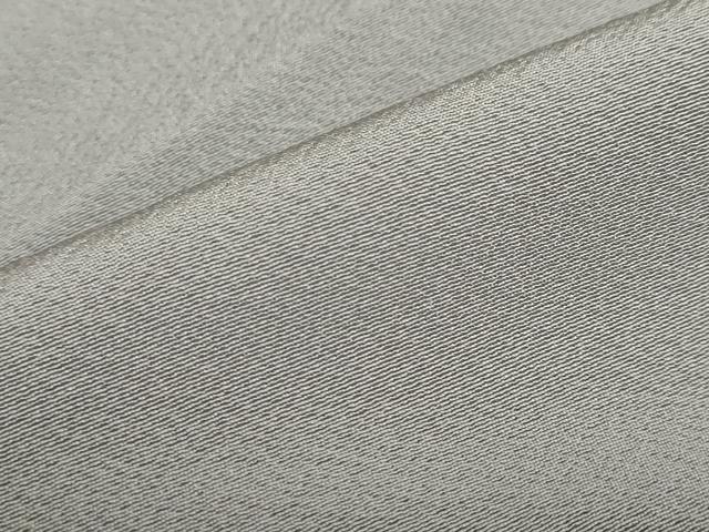 平和屋着物●本草木染作家　瑞鳳　色無地　銀鼠色　正絹　逸品　未使用　DABG2390ud