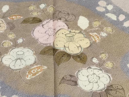 平和屋着物●訪問着　辻が花　正絹　逸品　未使用　DABG2392ud