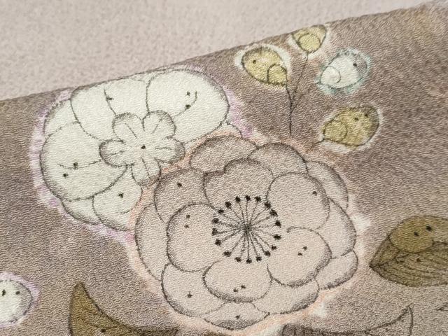 平和屋着物●訪問着　辻が花　正絹　逸品　未使用　DABG2392ud