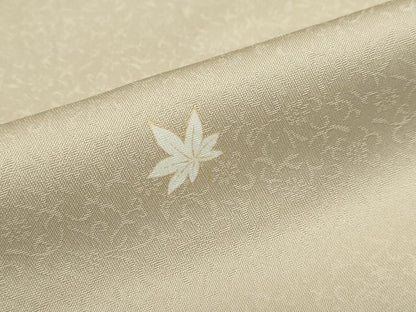 平和屋着物●上質な小紋　舞葉文　金彩　正絹　逸品　DABG2397ud