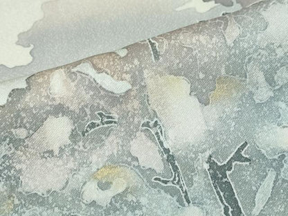 平和屋着物●訪問着　作家物　樹林文　金彩　正絹　逸品　DABG2398ud