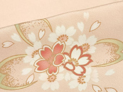 平和屋着物●豪華色留袖　駒刺繍　草花鈴文　暈し染め　金彩　正絹　逸品　DABG2442ud