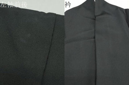 平和屋着物●豪華黒留袖　駒刺繍　正倉院鳳凰花文　暈し染め　金銀彩　正絹　逸品　DABG2470ud