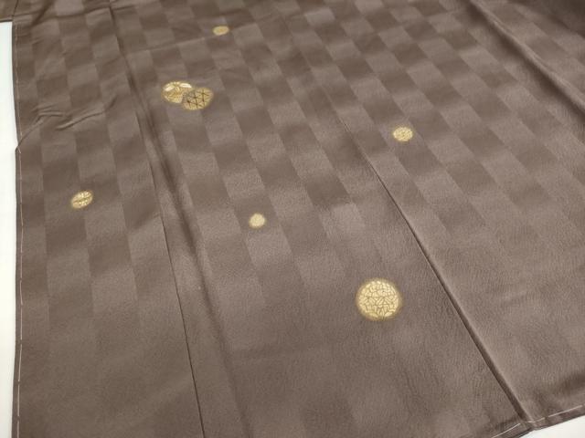平和屋着物●訪問着　手毬文　金彩　まるやま扱い　正絹　逸品　未使用　DABG2505ud