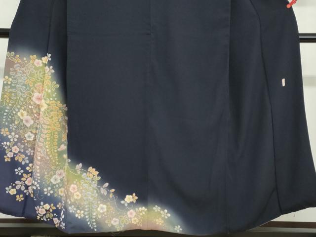 平和屋着物●越後十日町の一流染匠　桐屋・翠山工房　訪問着　辻が花　暈し染め　金彩　やまと誂製　正絹　逸品　DABG2509ud