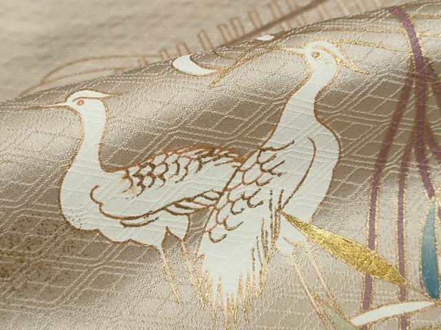 平和屋着物●豪華色留袖　流水風景花鳥文　暈し染め　金彩　正絹　逸品　DABG2510ud