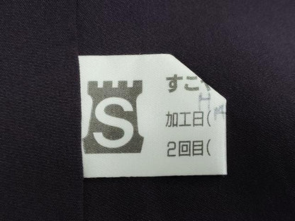 平和屋着物●訪問着　舞桜文　蛍暈し　金銀彩　正絹　逸品　DABG2511ud
