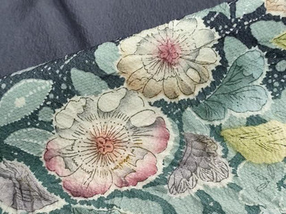 平和屋着物●訪問着　絞り　辻が花　暈し染め　正絹　逸品　DABG2564ud