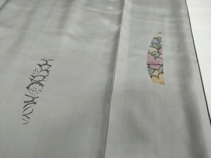 平和屋着物●清水章夫　訪問着　抽象花文　ますいわ屋扱い　正絹　逸品　DABG2585ud