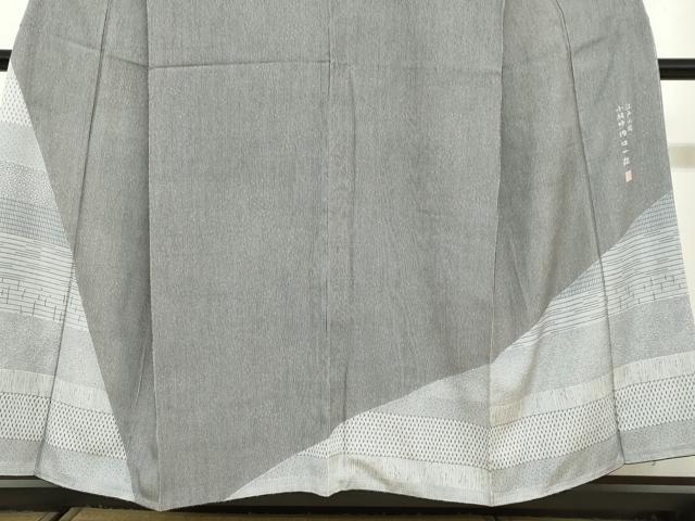 平和屋着物●小紋師　内田一雄　江戸小紋　訪問着　吉祥文　ますいわ屋扱い　正絹　逸品　DABG2590ud