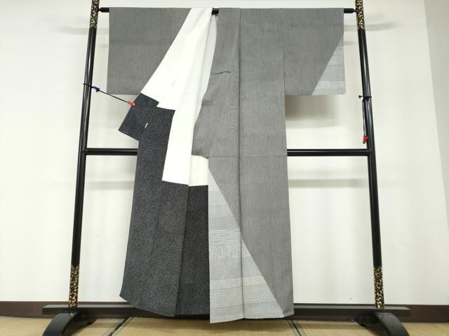 平和屋着物●小紋師　内田一雄　江戸小紋　訪問着　吉祥文　ますいわ屋扱い　正絹　逸品　DABG2590ud