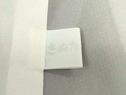 平和屋着物●本場縞大島紬　訪問着　白大島　源氏香　正絹　逸品　DABG2595ud