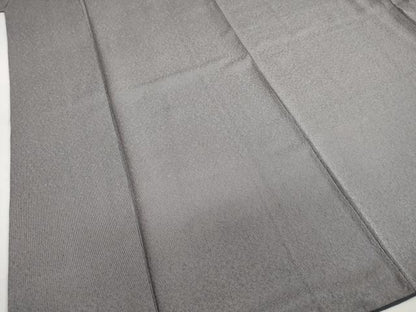 平和屋着物●伝統工芸師　服部光擴　江戸小紋　万筋　黒紅色×霞色　正絹　逸品　DABG2616ud