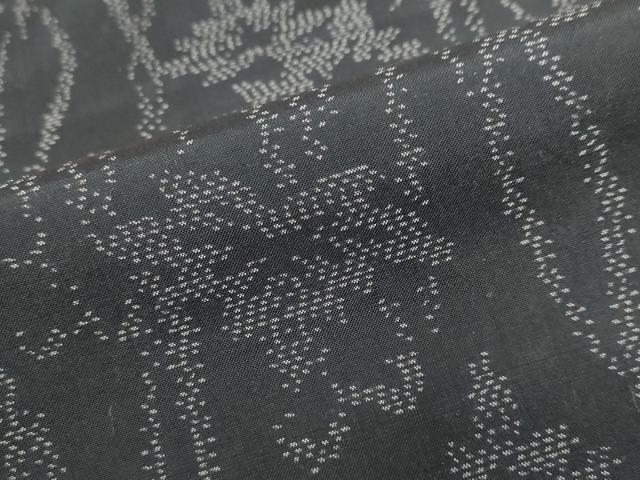 平和屋着物●本場大島紬　蔦の葉文　正絹　逸品　未使用　DABG2618ud