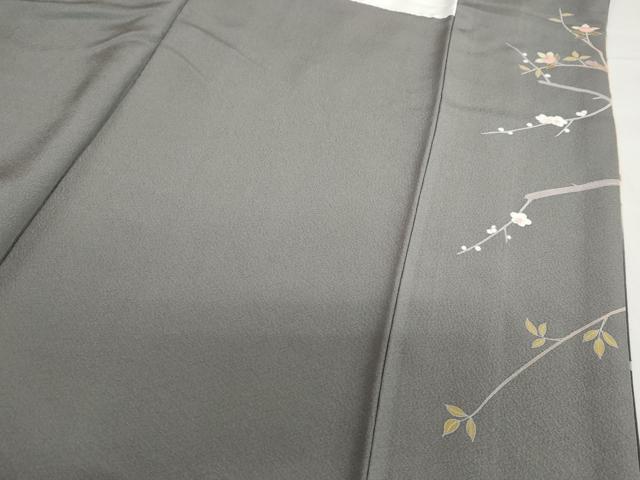 平和屋着物●豪華色留袖　地紙重ね　女人草花文　暈し染め　金彩　正絹　逸品　未使用　DABG2629ud
