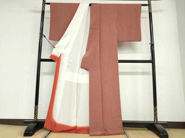 平和屋着物●江戸小紋　彫士：住田双光・染士：服部光擴　江戸小紋　鮫小紋柄　正絹　逸品　DABG2630ud