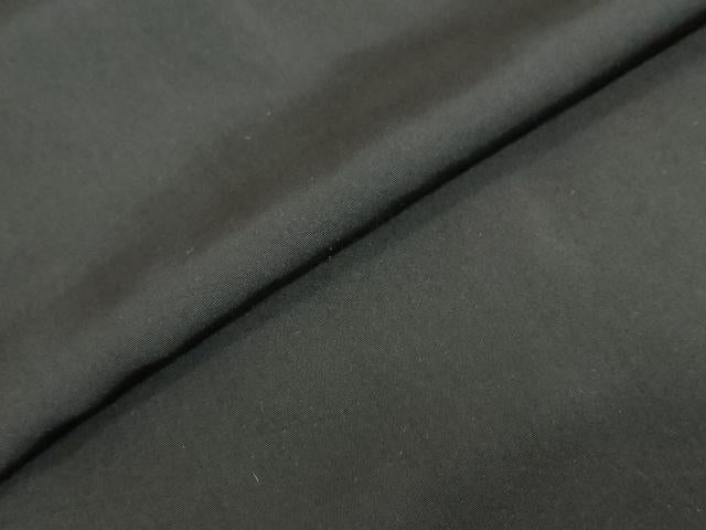 平和屋着物●男性　黒紋付　大丸扱い　正絹　逸品　DABG2643ud