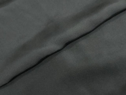 平和屋着物●男性　黒紋付　正絹　逸品　DABG2659ud