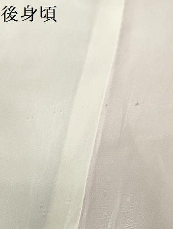 平和屋着物●振袖用長襦袢　無双仕立て　舞蝶地紋　暈し染め　正絹　逸品　DABG2670ud