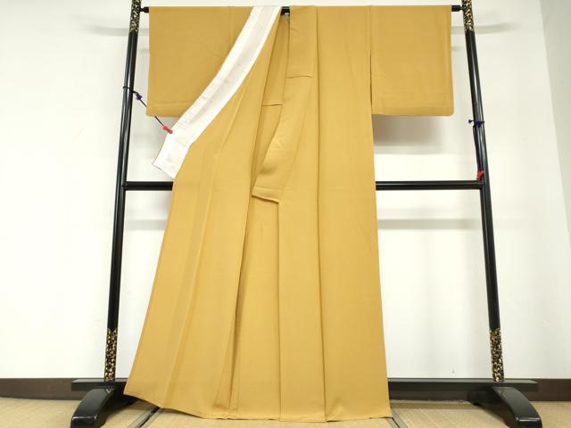 平和屋着物▽上質な色無地　単衣　紅掛空色　正絹　逸品　DABG2676ud