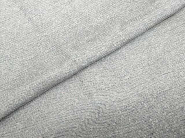 平和屋着物▽上質な小紋　単衣　霞文　正絹　逸品　DABG2681ud