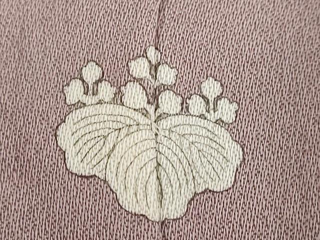 平和屋着物▽訪問着　単衣　手描き　流水鴛鴦文　暈し染め　正絹　逸品　未使用　DABG2690ud