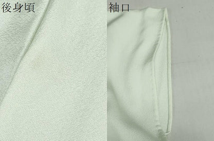 平和屋着物▽本加賀友禅作家　南 克治　訪問着　単衣　草花文　正絹　逸品　DABG2692ud