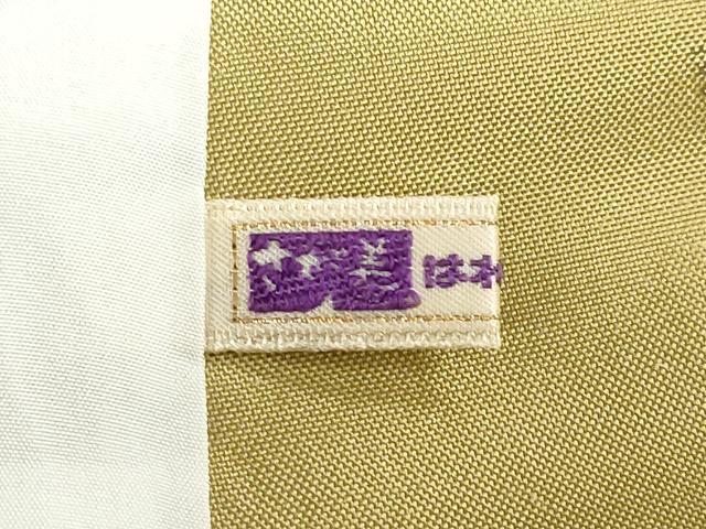 平和屋着物▽本場大島紬　単衣　草花文　さが美扱い　正絹　逸品　DABG2696ud