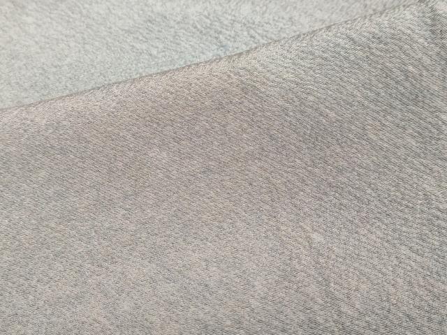 平和屋着物▽上質な小紋　単衣　霞文　正絹　逸品　DABG2703ud