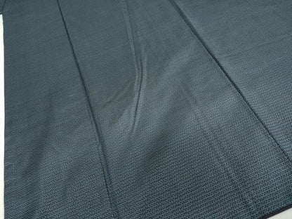 平和屋着物●男性　本場大島紬　アンサンブル　長羽織　100亀甲　総詰め　正絹　逸品　DABG2744ud