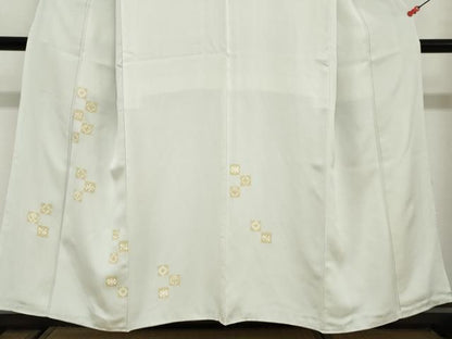 平和屋着物●訪問着　刺繍　吉祥文　金彩　正絹　逸品　DABG2746ud