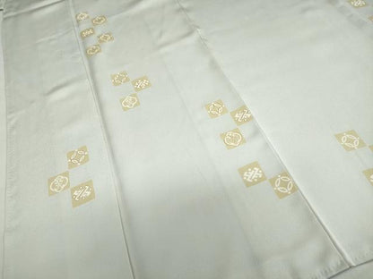 平和屋着物●訪問着　刺繍　吉祥文　金彩　正絹　逸品　DABG2746ud