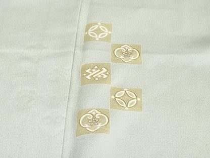 平和屋着物●訪問着　刺繍　吉祥文　金彩　正絹　逸品　DABG2746ud