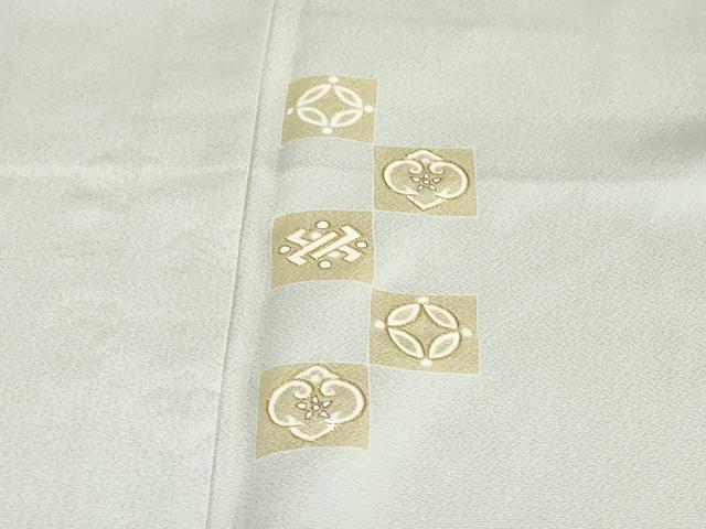 平和屋着物●訪問着　刺繍　吉祥文　金彩　正絹　逸品　DABG2746ud