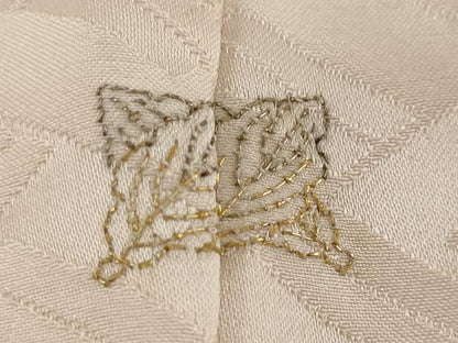 平和屋着物●豪華振袖　駒刺繍　雲霞御所車文　暈し染め　金彩　正絹　逸品　DABG2749ud