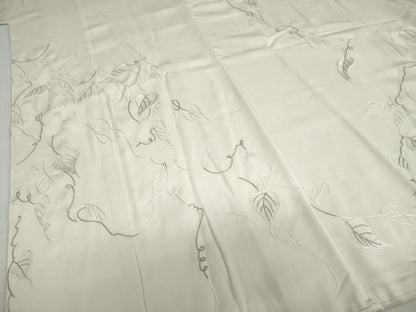 平和屋着物●訪問着　総刺繍　竹屋町刺繍　蔦の葉文　瓢箪　正絹　逸品　DABG2767ud