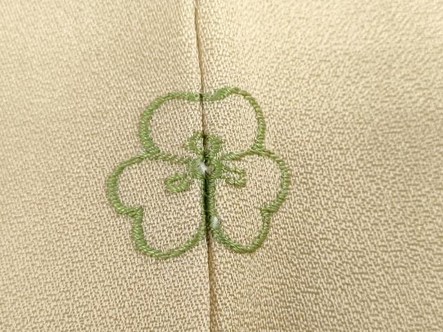 平和屋着物●訪問着　草花文　暈し染め　正絹　逸品　DABG2770ud