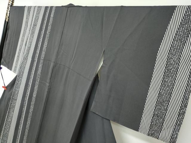 平和屋着物●訪問着　刺繍　抽象文様　金彩　正絹　逸品　DABG2781ud