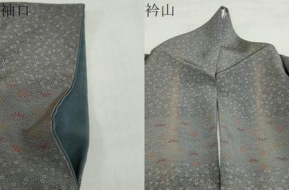 平和屋着物●山下晴三 京友禅競技大会受賞　江戸小紋　訪問着　横段吉祥文　正絹　逸品　DABG2786ud