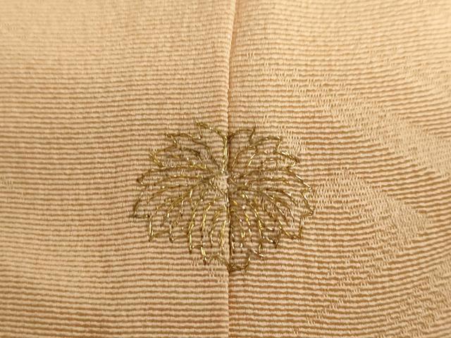 平和屋着物●訪問着　刺繍　七宝花文　正絹　逸品　DABG2848ud