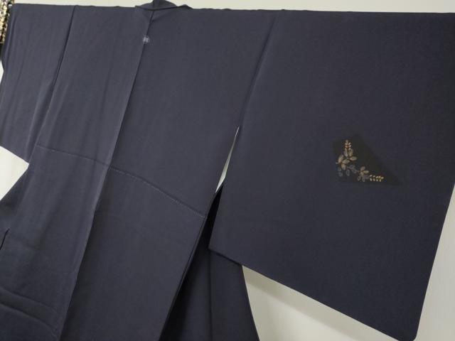 平和屋着物●訪問着　竹屋町刺繍　葡萄蔦の葉文　金糸　小田急百貨店扱い　正絹　逸品　DABG2854ud