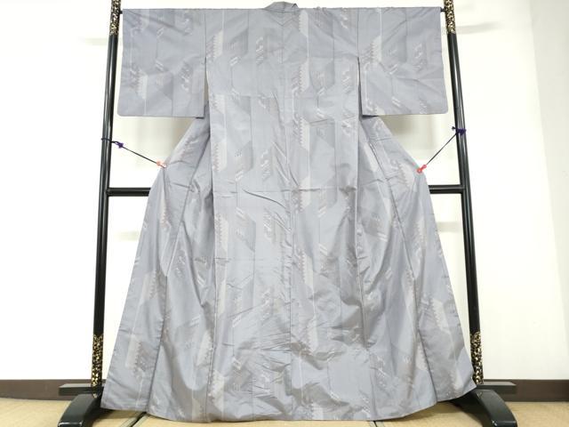 平和屋着物●本場大島紬　9マルキ　吉祥文　正絹　逸品　DABG2856ud