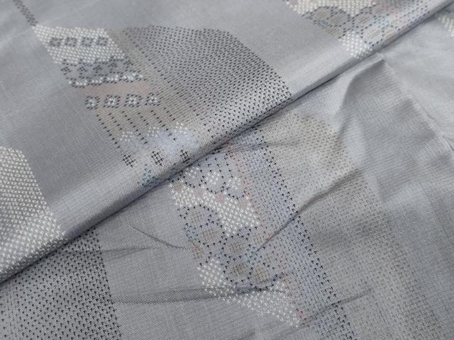 平和屋着物●本場大島紬　9マルキ　吉祥文　正絹　逸品　DABG2856ud