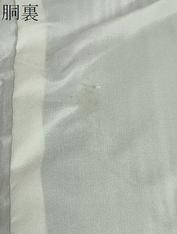 平和屋着物●上質な小紋　変わり縞　正絹　逸品　未使用　DABG2876ud